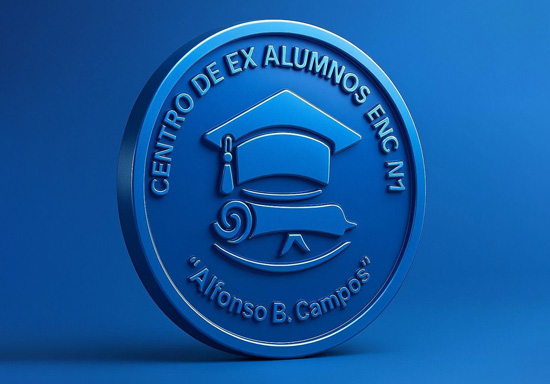Logo Centro de Ex Alumnos ENC N°1 Alfonso B. Campos